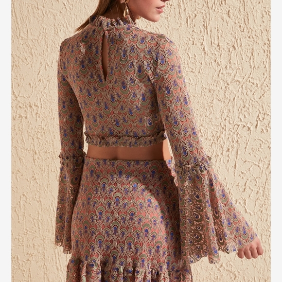 🆕 Trendyol Multi color crop lace blouse - Picture 5 of 5